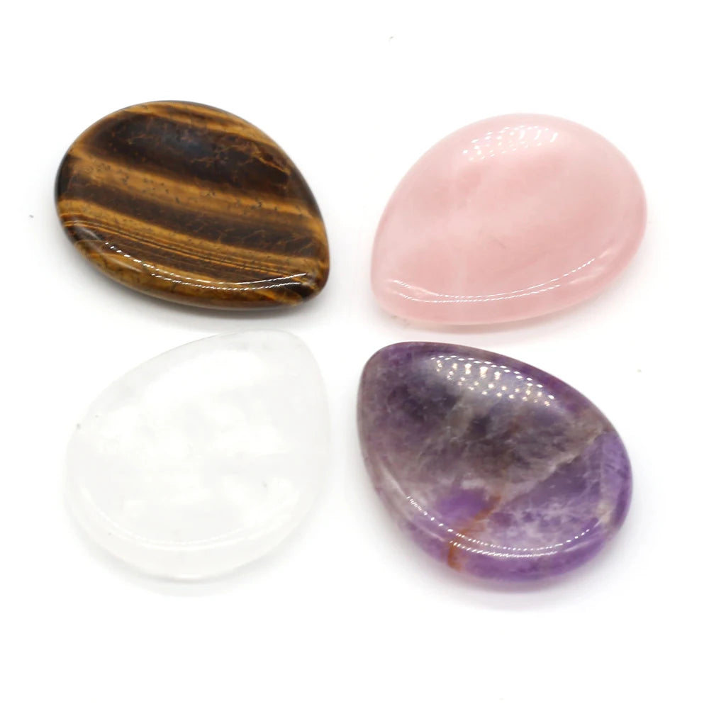 Gua Sha Cristal Améthyste & Quartz Rose – Massage Visage & Bien-être