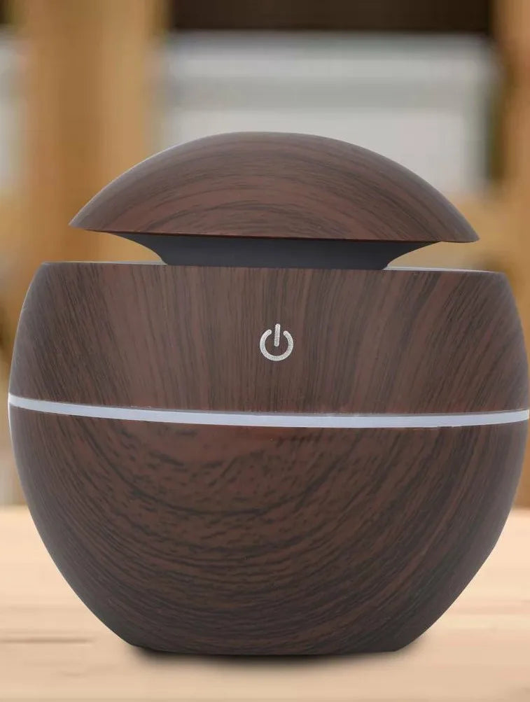 Humidificateur Diffuseur Champignon USB - Silencieux Bois