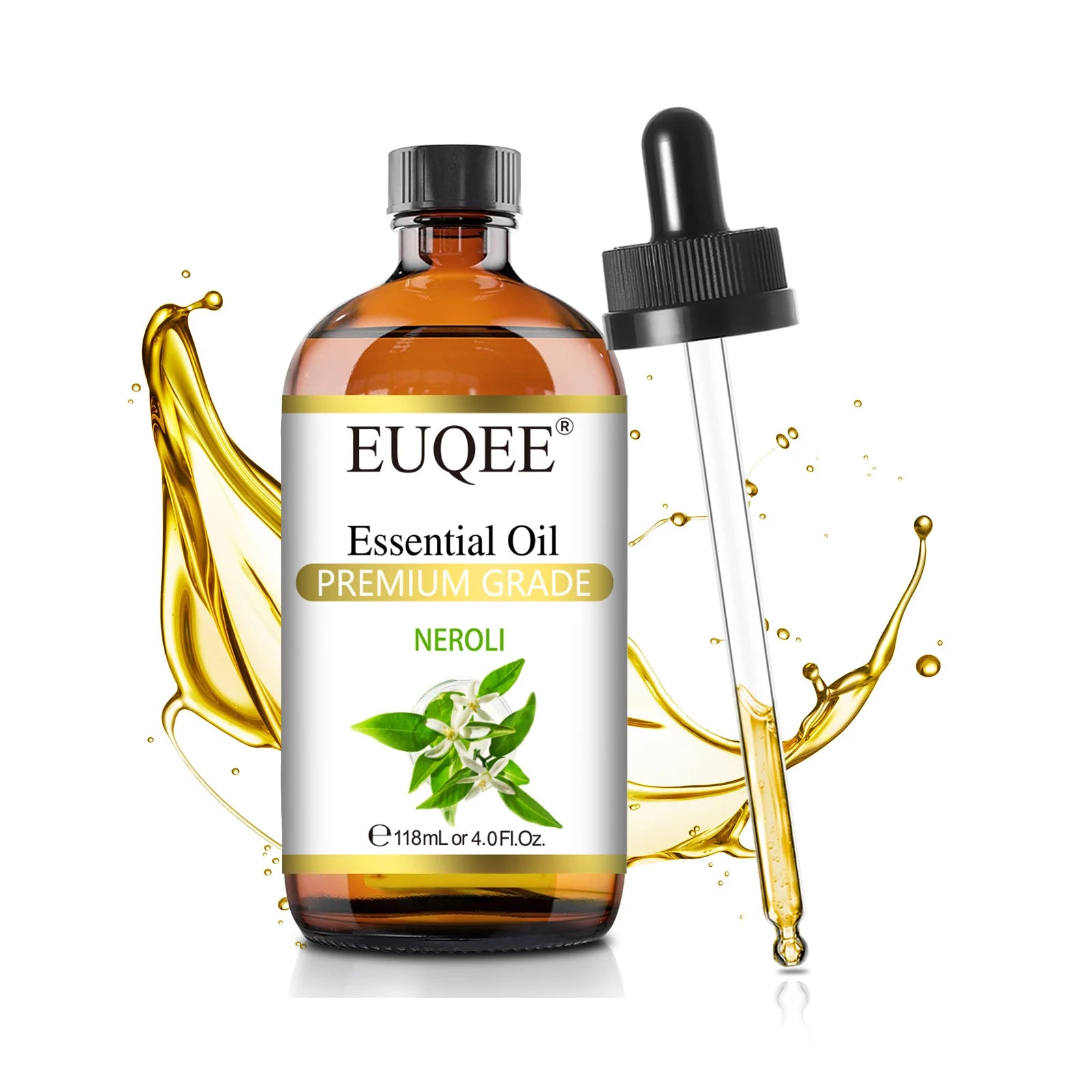 EUQEE Premium Essential Oil 118ml – Orange, Lavender & Cinnamon