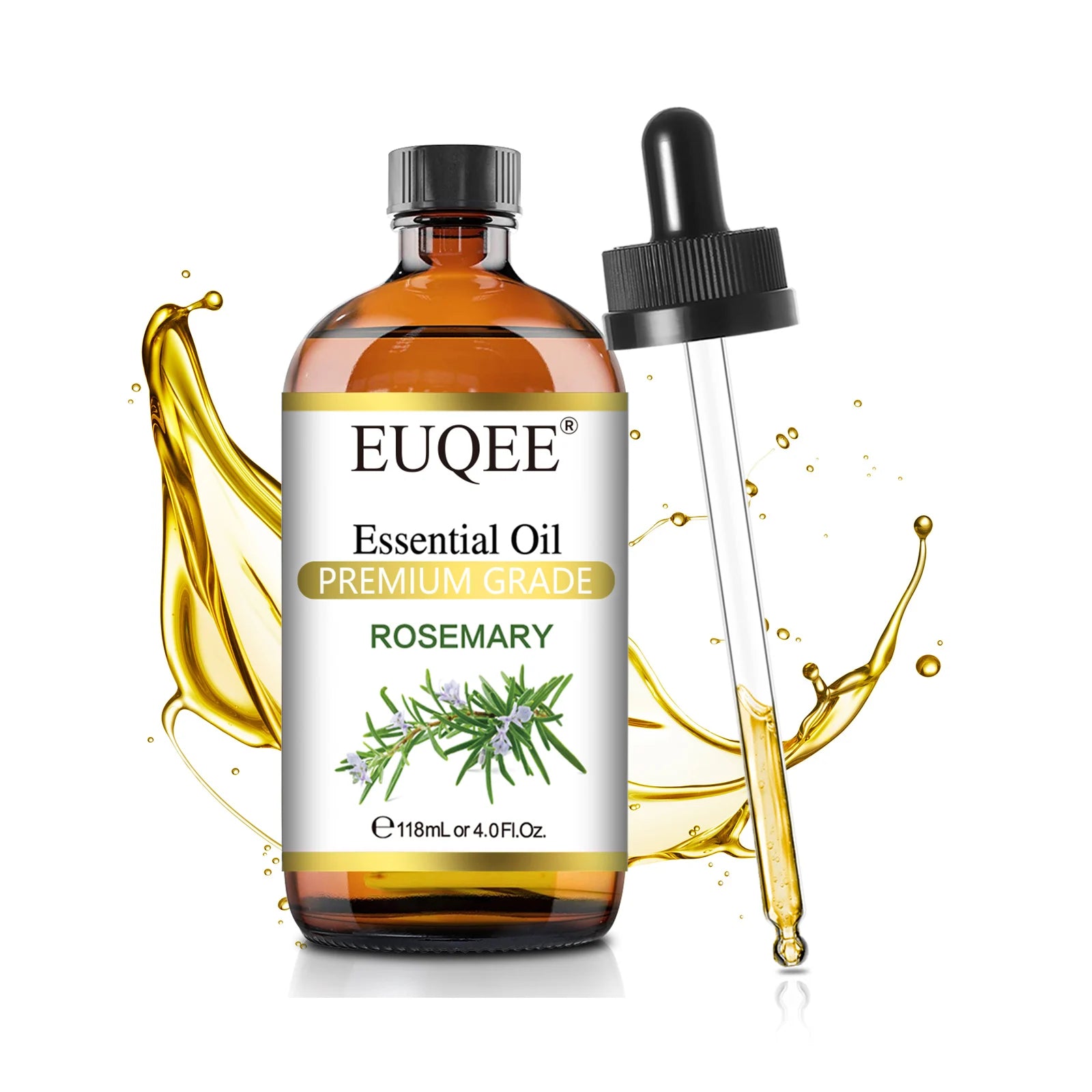 EUQEE Premium Essential Oil 118ml – Orange, Lavender & Cinnamon