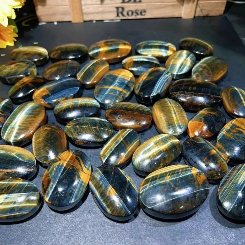 Pierre de Paume Œil de Tigre – Cristal d&