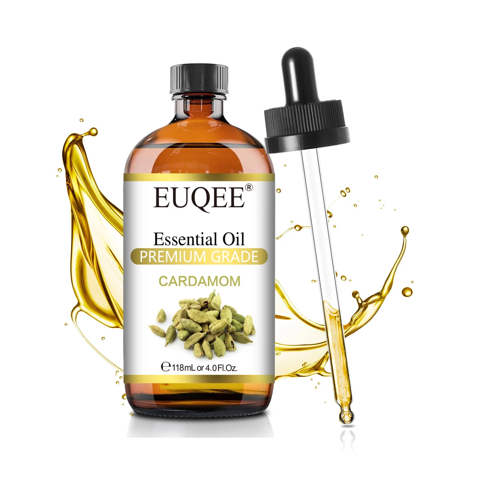 EUQEE Premium Essential Oil 118ml – Orange, Lavender & Cinnamon