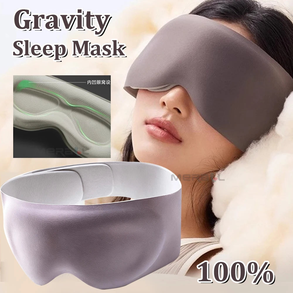 Weighted Gravity Sleep Mask – Light Blocking for Deep Sleep