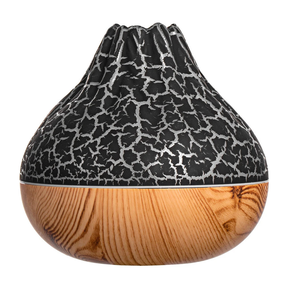 Humidificateur Volcano 300ml - Diffuseur 7 Couleurs LED