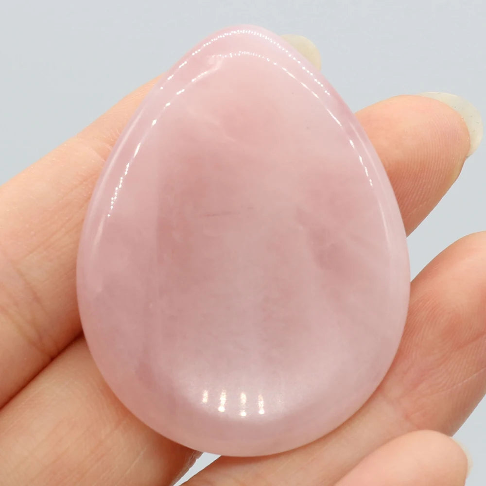 Gua Sha Cristal Améthyste & Quartz Rose – Massage Visage & Bien-être
