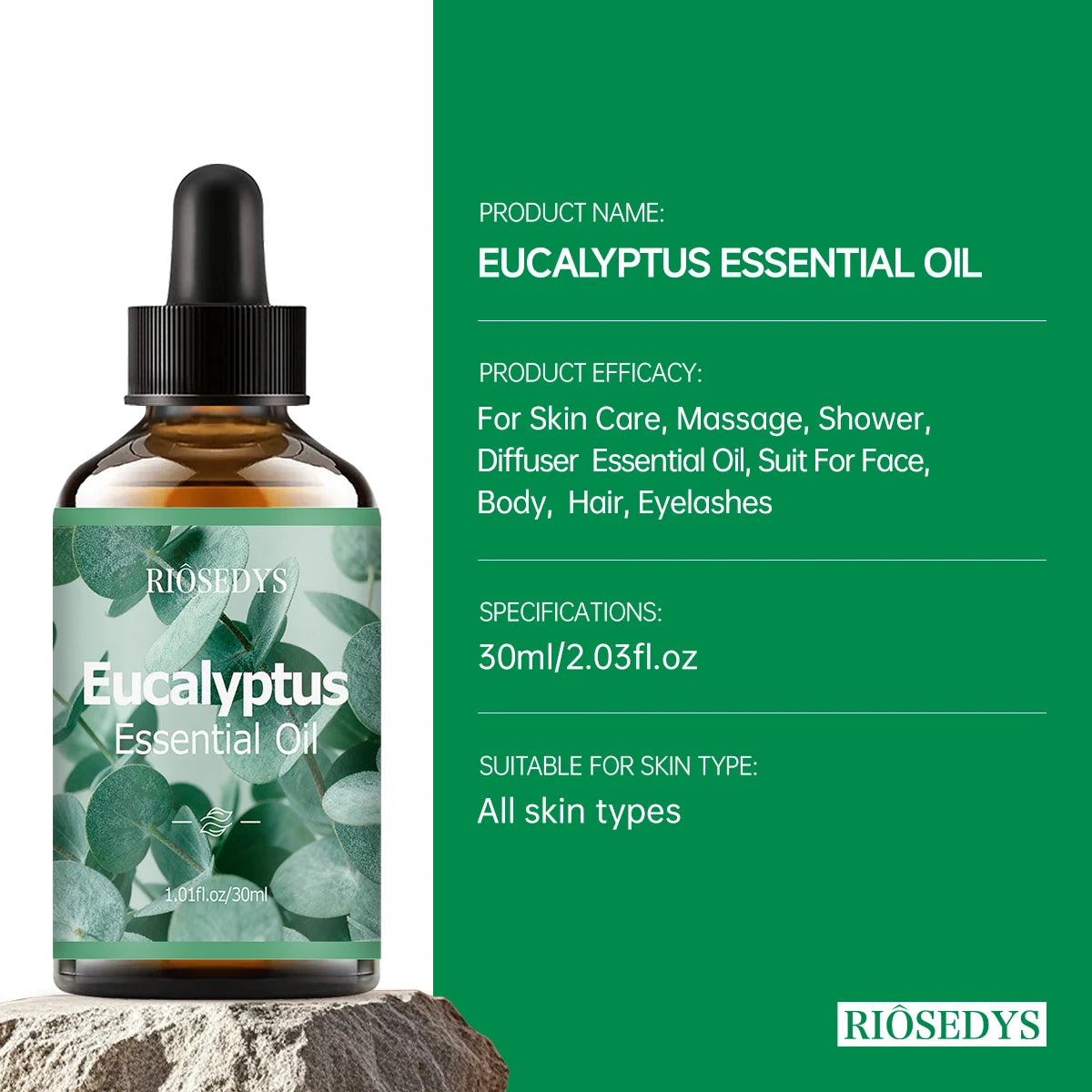 Eucalyptus Essential Oil – Hair Care & Body Massage