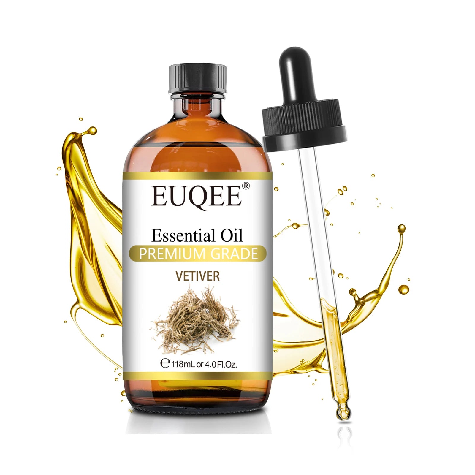 EUQEE Premium Essential Oil 118ml – Orange, Lavender & Cinnamon