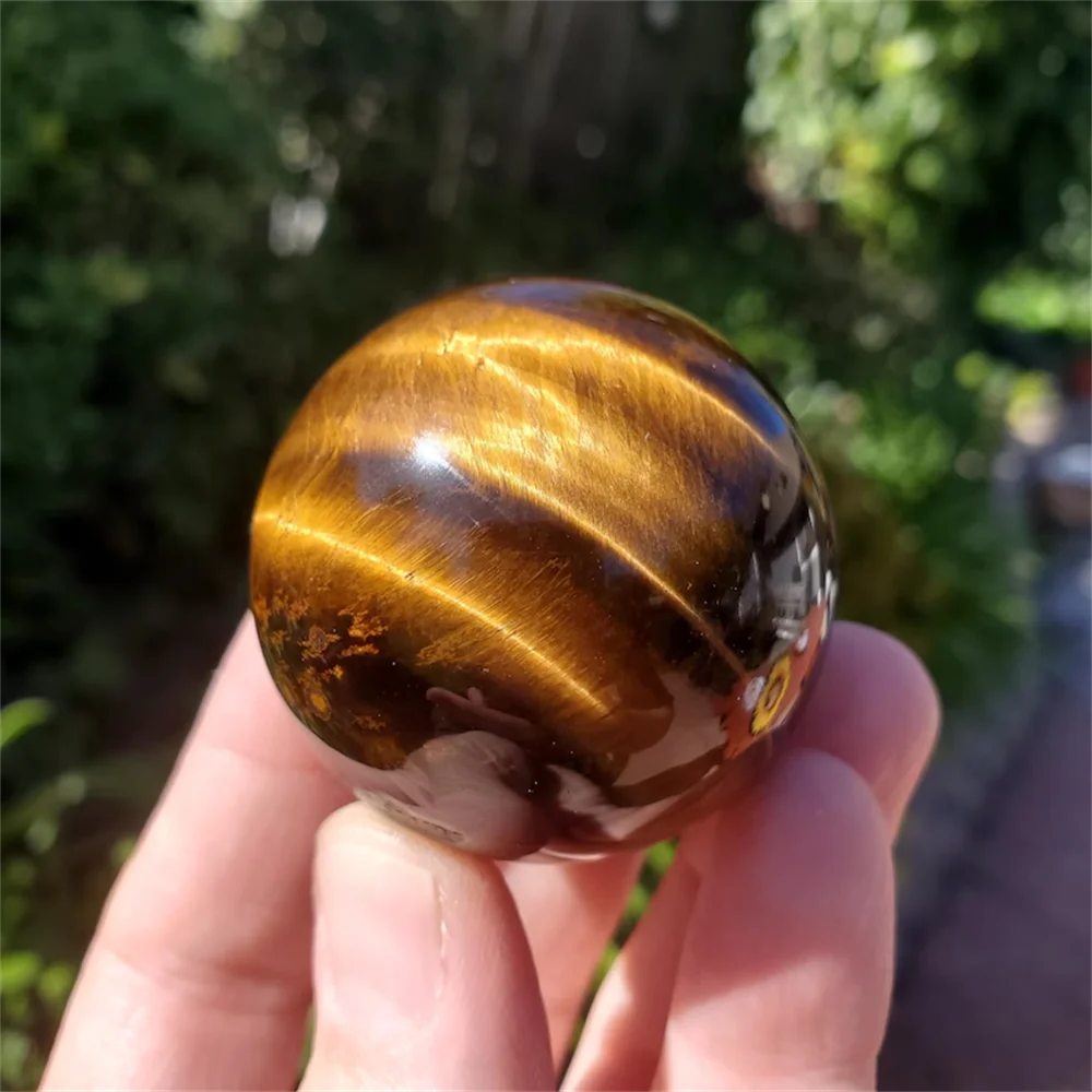 Pierre Œil de Tigre Jaune & Bleu – Décoration & Énergie Positive