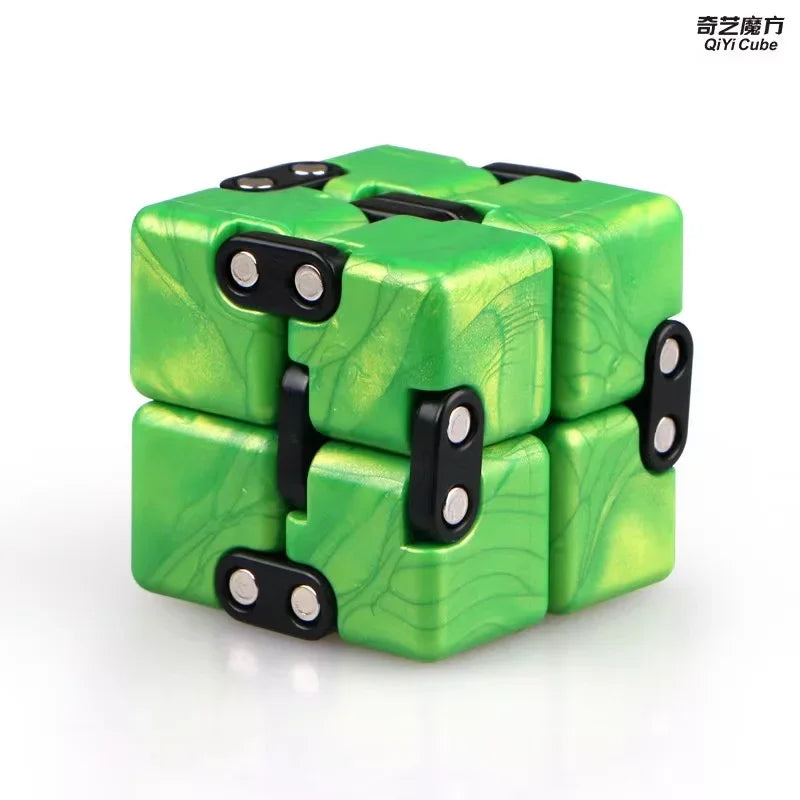 Metal Infinity Cube Fidget – Stress Relief & Focus Toy