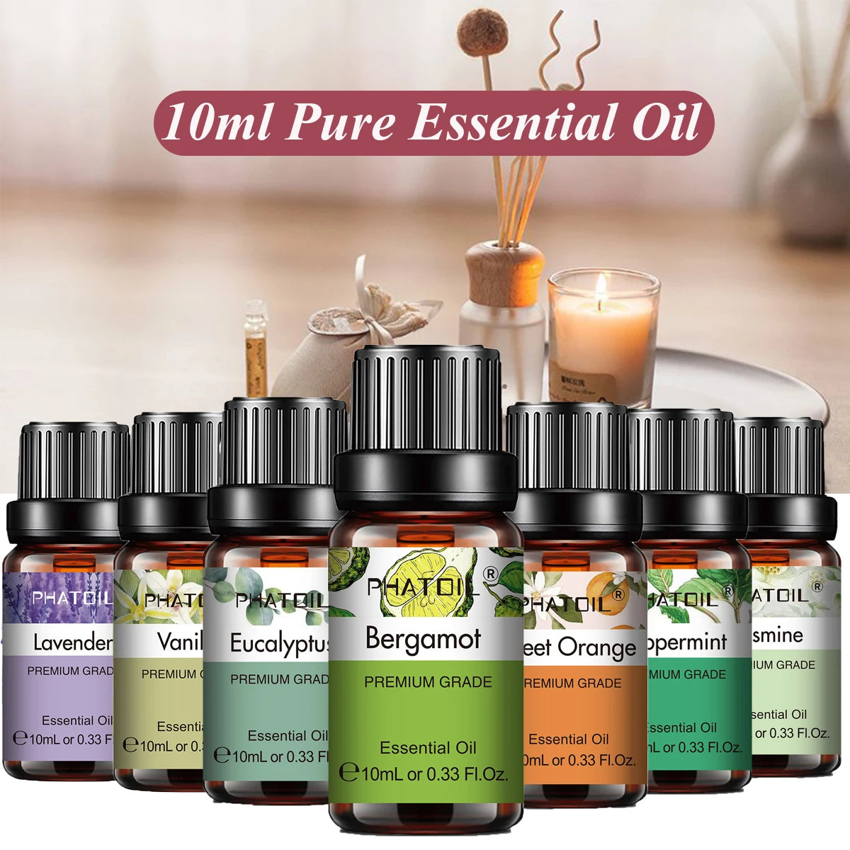 Huile Essentielle PHATOIL 10ml - Eucalyptus Lavande Menthe