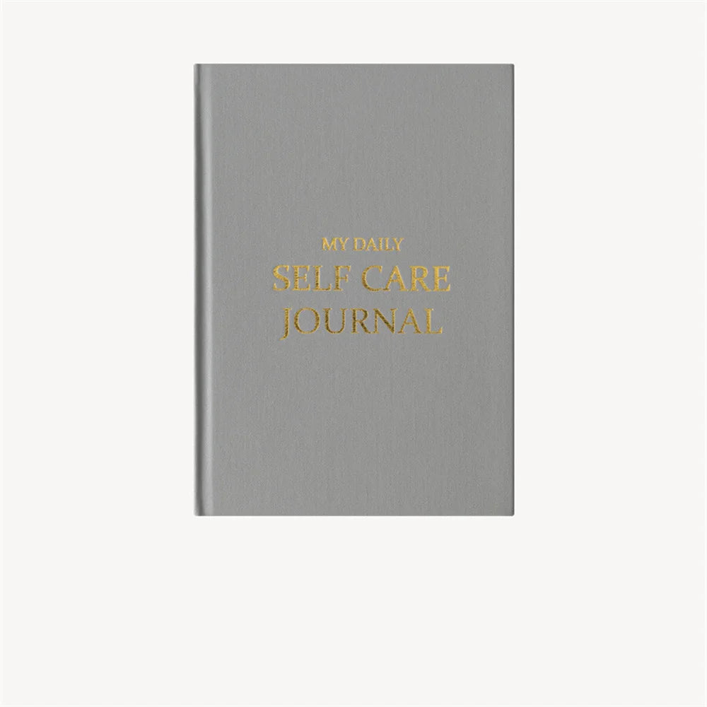 Five-Minute Gratitude Journal – Personal Development Notebook with Fabric Cover