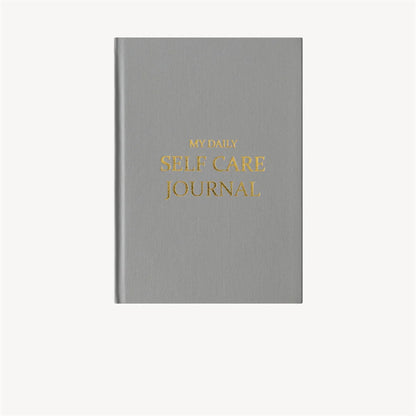 Five-Minute Gratitude Journal – Personal Development Notebook with Fabric Cover