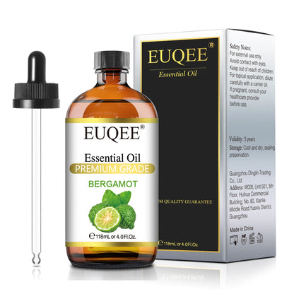 EUQEE Premium Essential Oil 118ml – Orange, Lavender &amp; Cinnamon