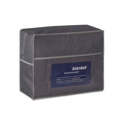 Adult Cotton Weighted Blanket – Soft, Calming Sleep