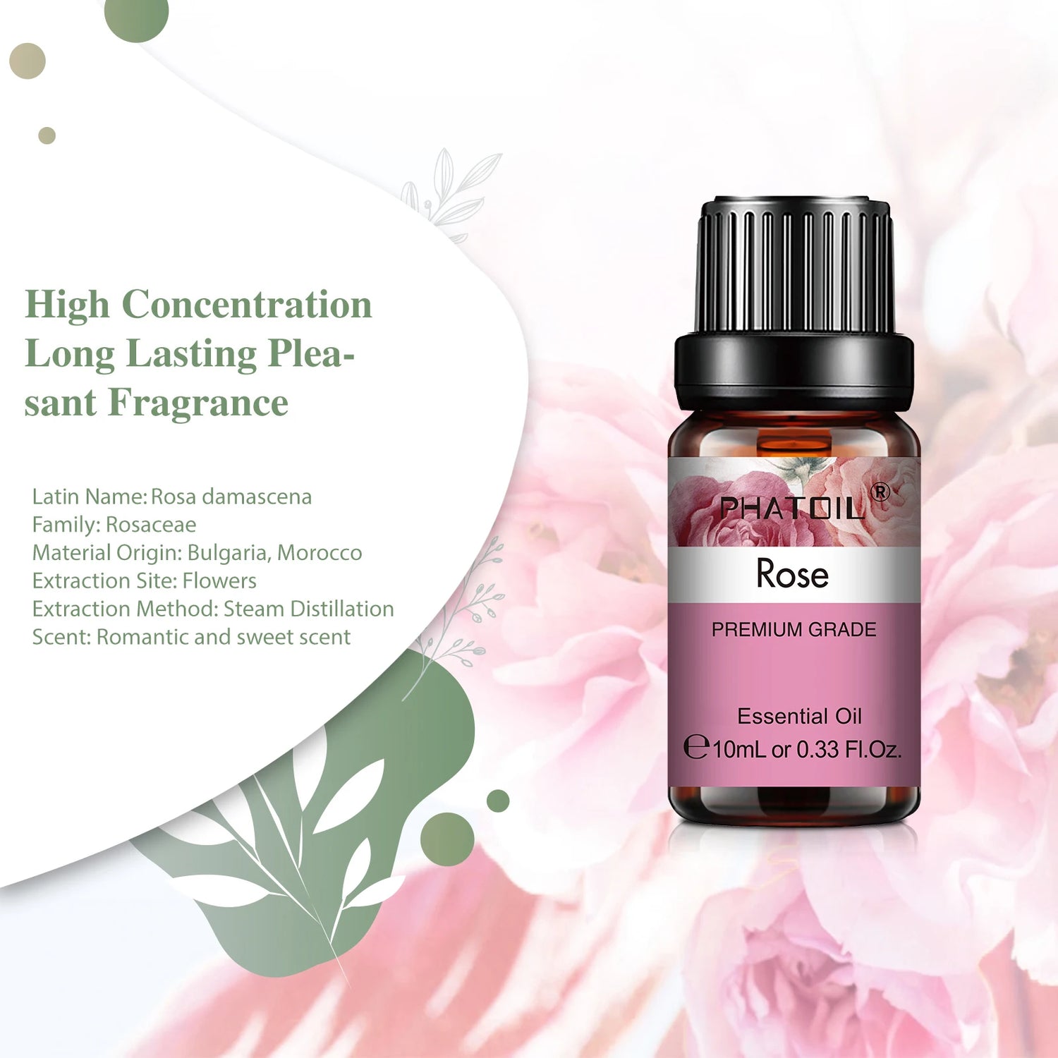 Huile Essentielle PHATOIL 10ml - Eucalyptus Lavande Menthe