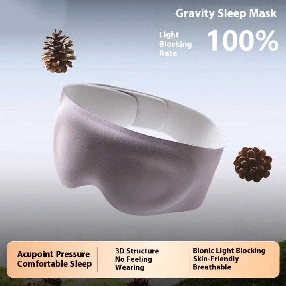 Weighted Gravity Sleep Mask – Light Blocking for Deep Sleep