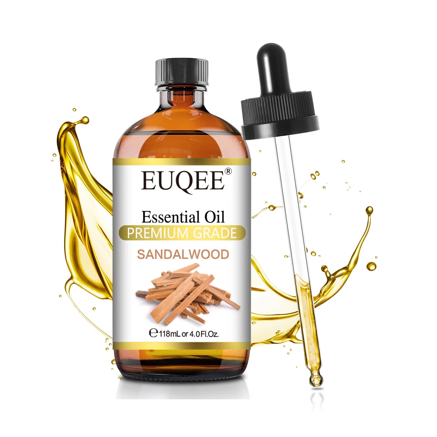 EUQEE Premium Essential Oil 118ml – Orange, Lavender &amp; Cinnamon