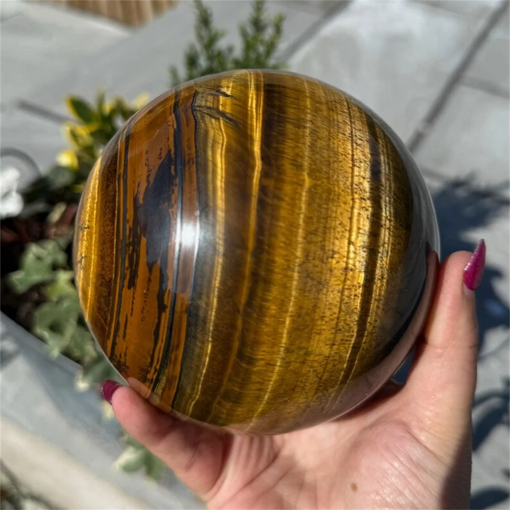 Pierre Œil de Tigre Jaune &amp; Bleu – Décoration &amp; Énergie Positive