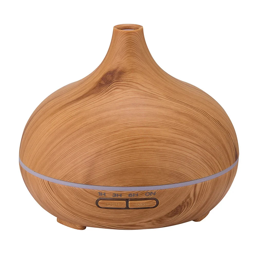 Large Capacity Wood Essential Oil Diffuser – Portable