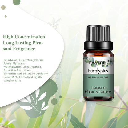 Huile Essentielle PHATOIL 10ml - Eucalyptus Lavande Menthe