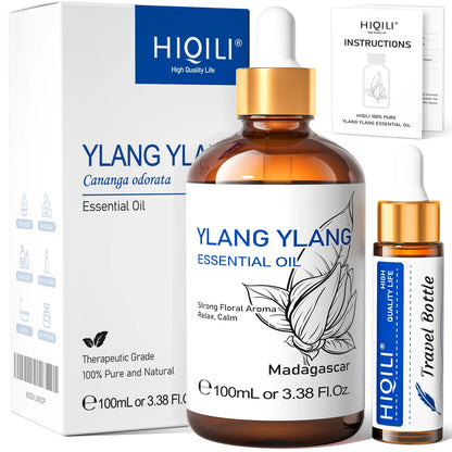 HIQILI Pure Lavender Essential Oil 100ml – Aromatherapy