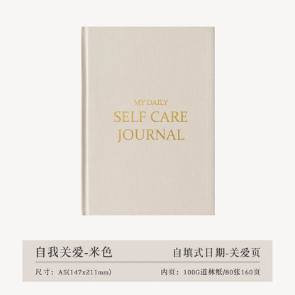 A5 Self-Care Journal – Weekly &amp; Monthly Planner