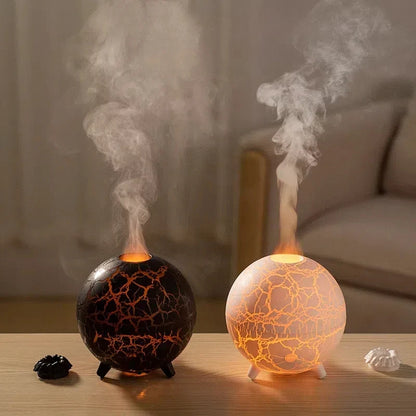 Diffuseur Arômes Planète 200ml USB - Flamme Colorée