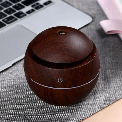 Humidificateur Diffuseur Champignon USB - Silencieux Bois