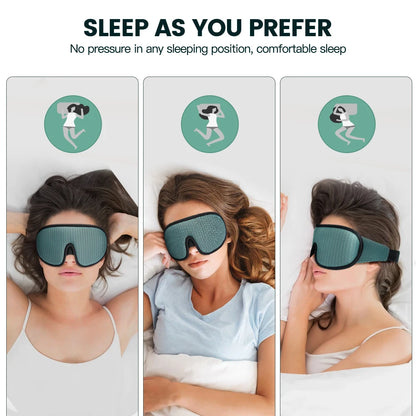 3D Sleep Mask with Light Blocking – Aid for a Restful Night’s Sleep