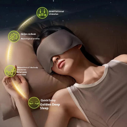 Weighted Gravity Sleep Mask – Light Blocking for Deep Sleep
