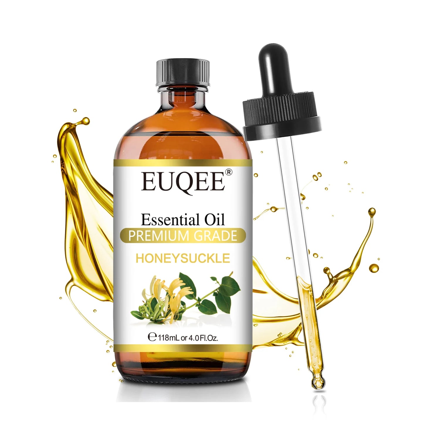 EUQEE Premium Essential Oil 118ml – Orange, Lavender &amp; Cinnamon