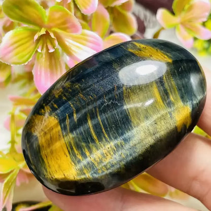 Pierre de Paume Œil de Tigre – Cristal d&