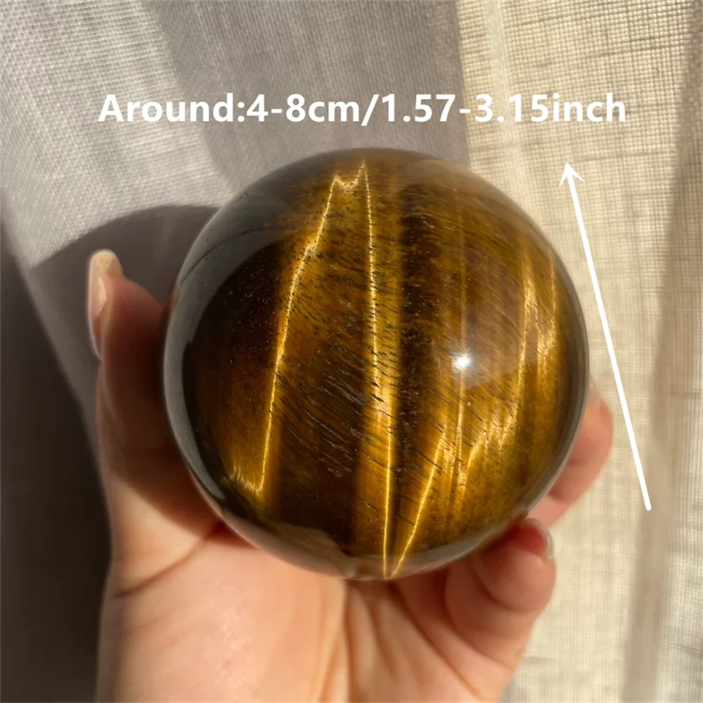 Pierre Œil de Tigre Jaune &amp; Bleu – Décoration &amp; Énergie Positive