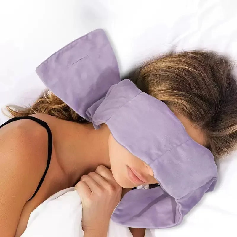 Gravity Sleep Mask with Light Blocking – Deep Sleep &amp; Relaxation Aid