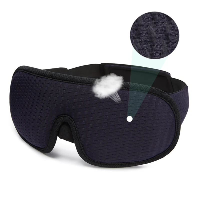 3D Sleep Mask with Light Blocking – Aid for a Restful Night’s Sleep