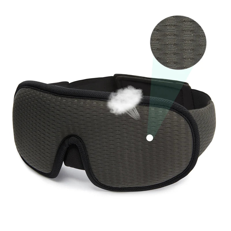 3D Sleep Mask with Light Blocking – Aid for a Restful Night’s Sleep
