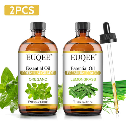 EUQEE Premium Essential Oil 118ml – Orange, Lavender &amp; Cinnamon