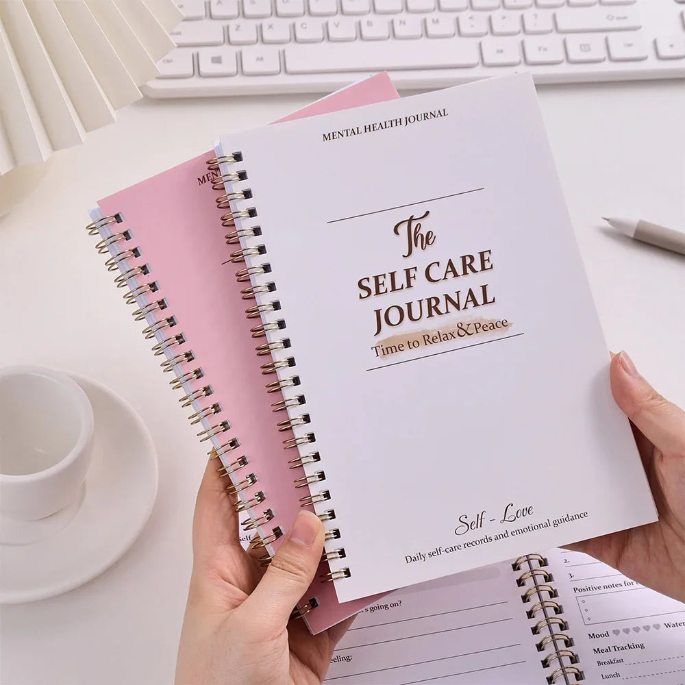 A5 Self-Care Journal – 50 Sheets with Positive Affirmations