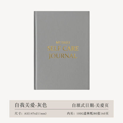 A5 Self-Care Journal – Weekly &amp; Monthly Planner