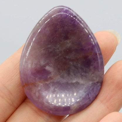 Gua Sha Cristal Améthyste &amp; Quartz Rose – Massage Visage &amp; Bien-être