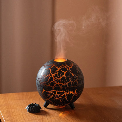 Diffuseur Arômes Planète 200ml USB - Flamme Colorée