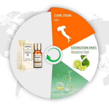 Oroaroma Bergamot Essential Oil – Spa &amp; Aromatherapy