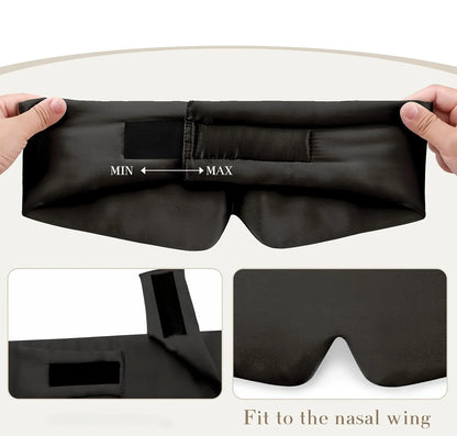 Gravity Sleep Mask with Light Blocking – Deep Sleep &amp; Relaxation Aid