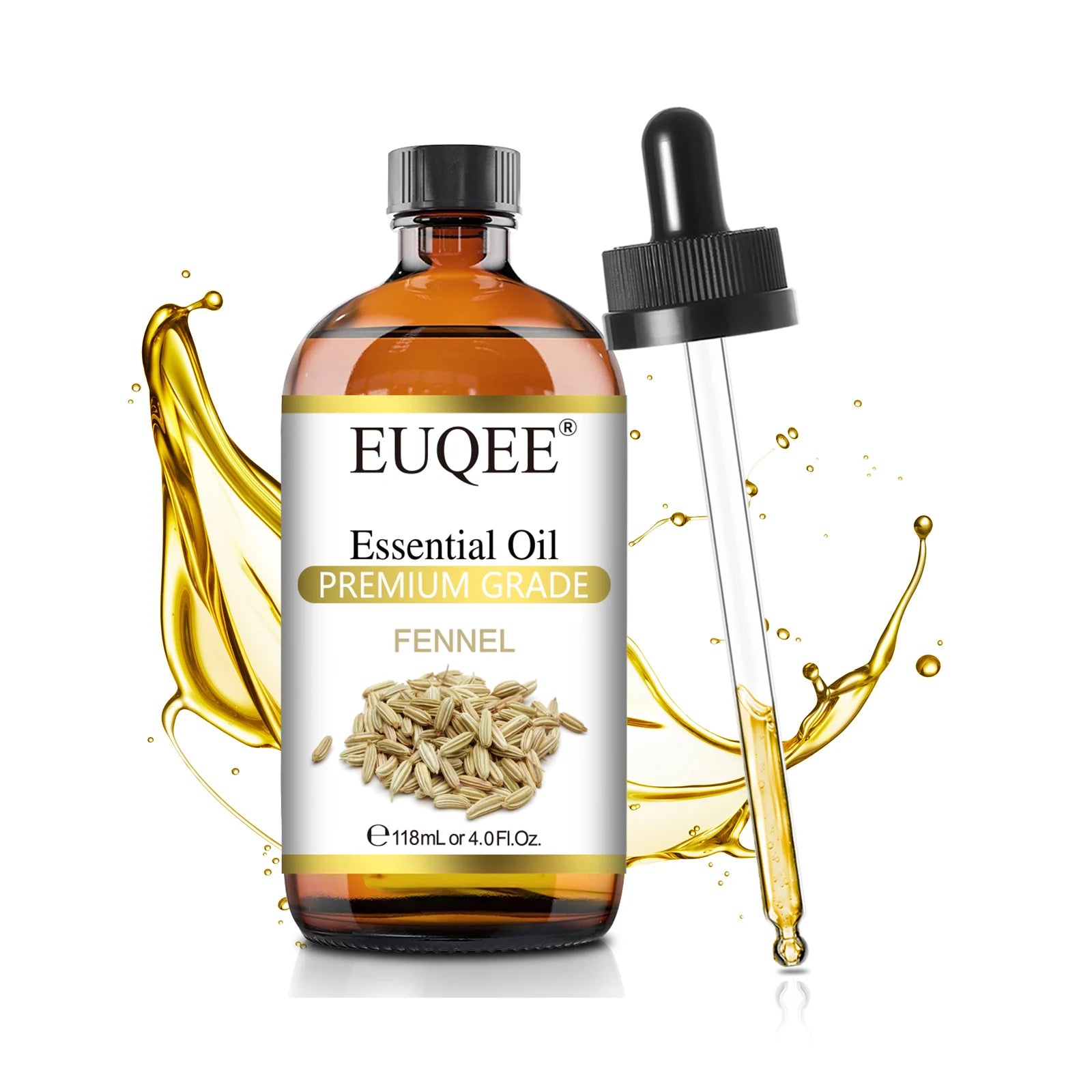 EUQEE Premium Essential Oil 118ml – Orange, Lavender &amp; Cinnamon