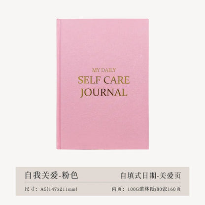 A5 Self-Care Journal – Weekly &amp; Monthly Planner
