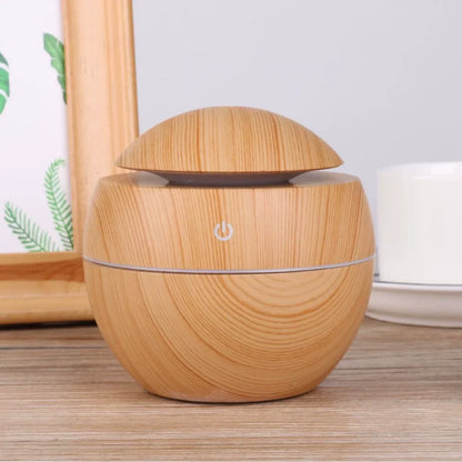 Humidificateur Diffuseur Champignon USB - Silencieux Bois