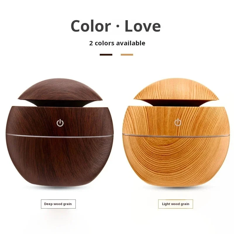 Humidificateur Diffuseur Champignon USB - Silencieux Bois