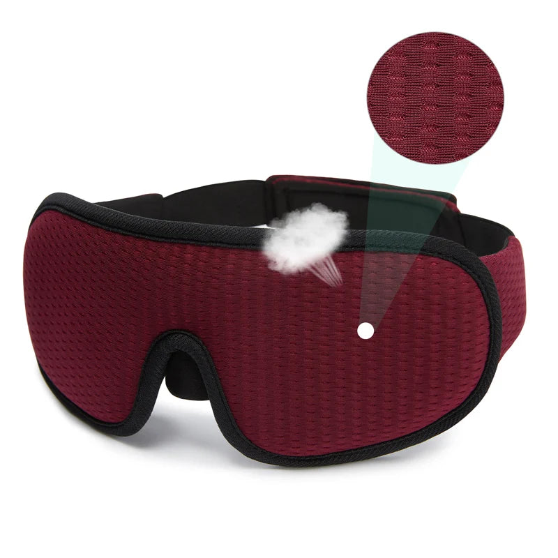3D Sleep Mask with Light Blocking – Aid for a Restful Night’s Sleep