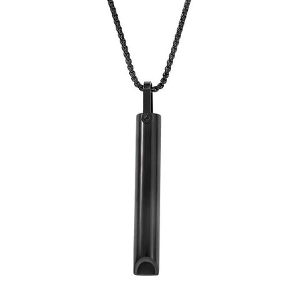 Mindfulness Meditation Necklace (Steel) – Calm &amp; Serenity