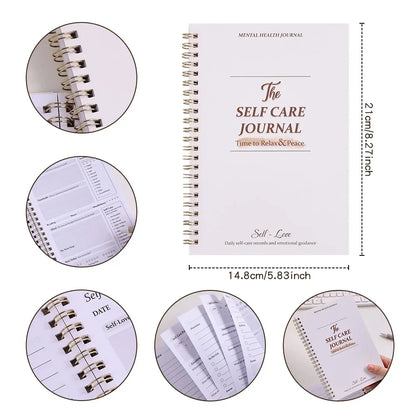 A5 Self-Care Journal – 50 Sheets with Positive Affirmations